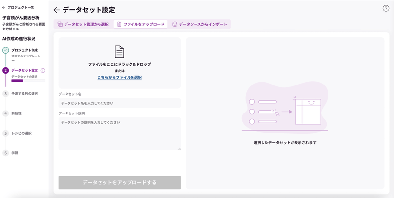 MatrixFlow 子宮頸がんリスク分析