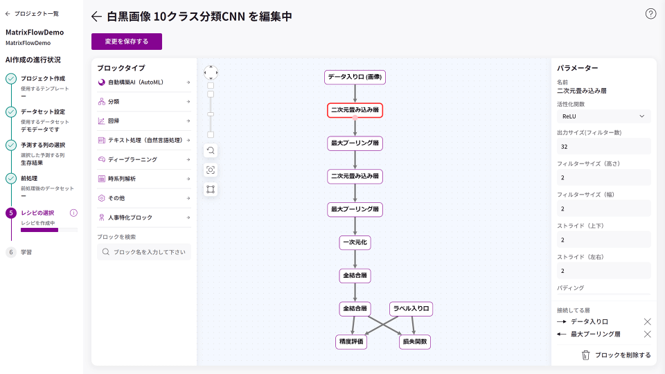 食品業界のためのAI活用プラットフォーム MatrixFlow