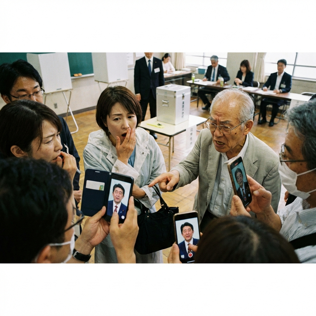 選挙におけるディープフェイクの脅威のイメージ