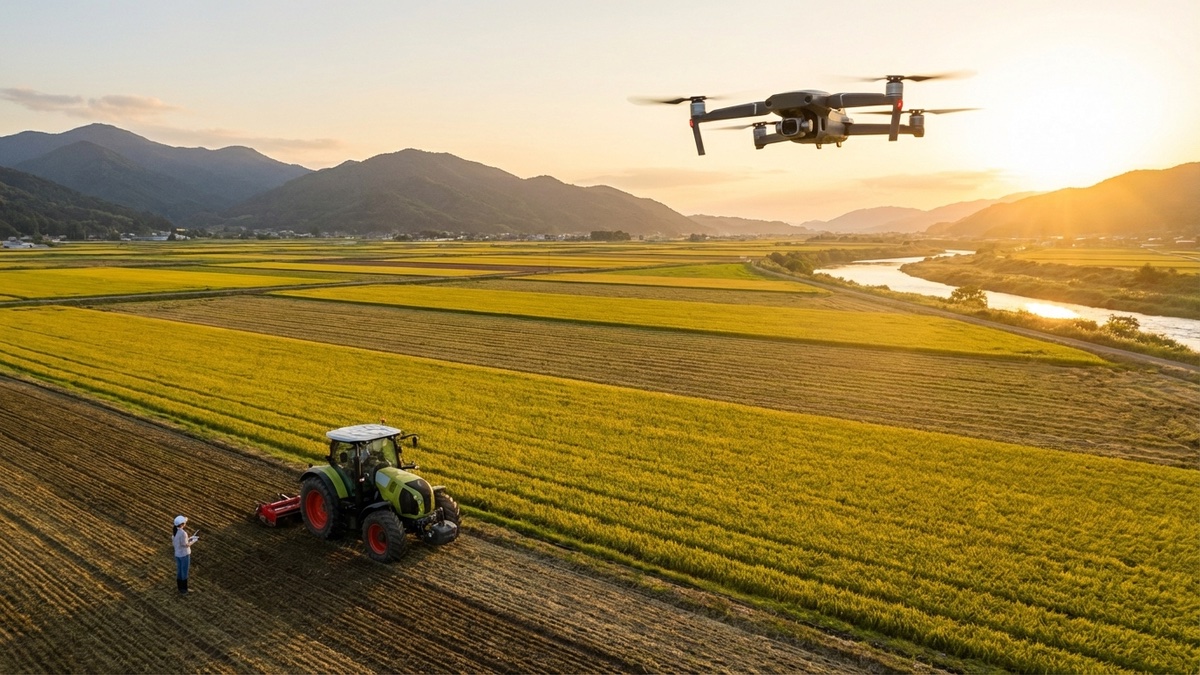 自動走行トラクター・ロボット収穫|農作業の自動化が加速